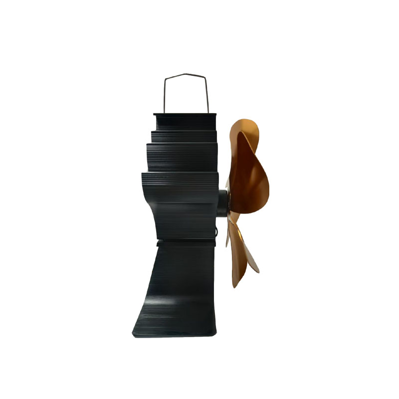 Torch-Shaped Large I-Shaped 6-Blade Heat-Powered Stove Fan product image 1